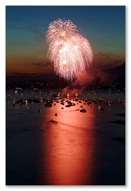 Palm Springs and Los Angeles Event Planner fireworks english bay symphony of fire