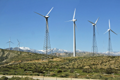 alternative energy wind turbines, palm springs, quantum physicists,  royalty free stock photography https://a1stockphotography.com/